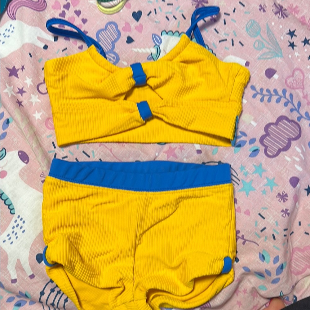 Tiger Friday CM Yellow and Blue Two-Piece